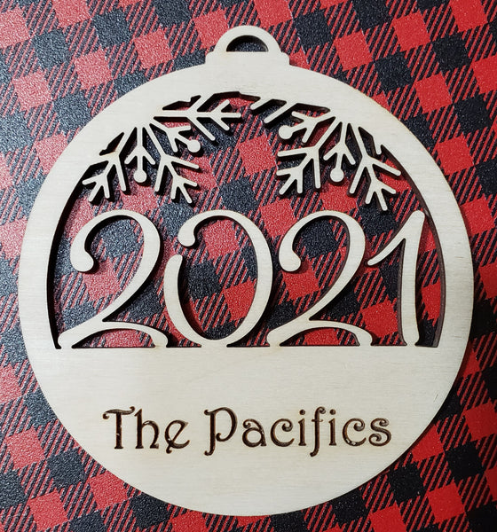 2021 Ornament - Personalized