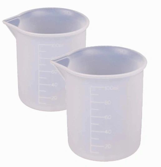 Reusable Silicone Measuring Cup - 100ml – Glitter Delight LLC