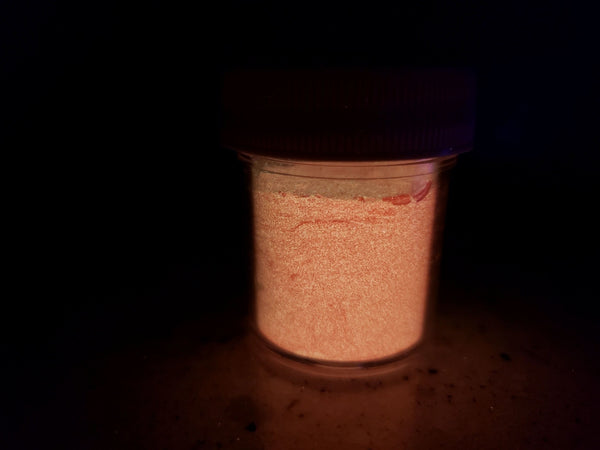 Orange Red Glow Powder