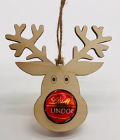 Chocolate Reindeer Ornament